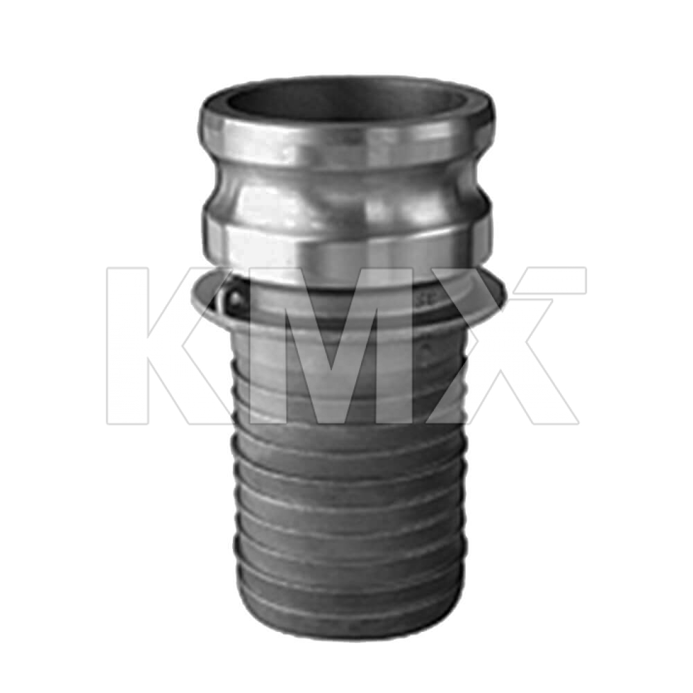 E75 Camlock Acero Inoxidable Tipo E Macho Espiga 3/4"