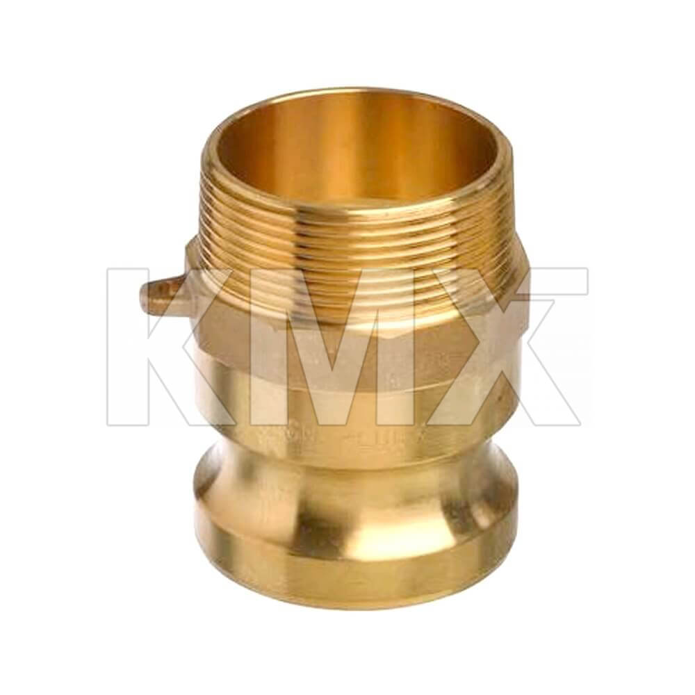  F075 Camlock Bronce Tipo F Macho HE NPT 3/4"