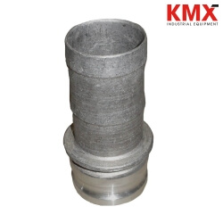 Vista 3 : Camlock Acero Inoxidable Tipo E Macho Espiga 8"