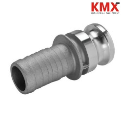 Vista 3 : Camlock Aluminio Tipo E Macho Espiga 4", DIXON