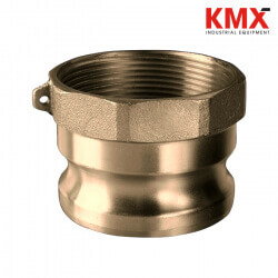 Vista 3 : Camlock Bronce Tipo A Macho HI NPT 2"