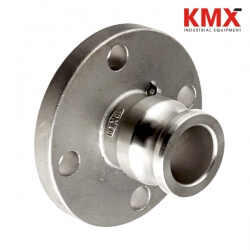 Vista 2 : Adaptador Camlock Hierro Flange-Macho 3" x 3"