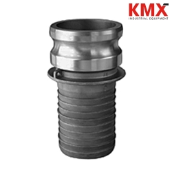  E125 Camlock Acero Inoxidable Tipo E Macho Espiga 1-1/4"