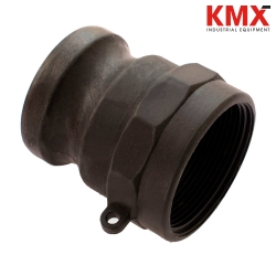 Vista 2 : Camlock Polipropileno Tipo A Macho HI NPT 1-1/2"