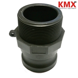 Vista 2 : Camlock Polipropileno Tipo F Macho HE NPT 4"